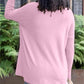 Long sleeve thumb hole robe sweater