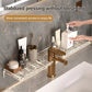 Light Luxury No-Punch Hydrographic Acrylic Vanity Storage Shelf